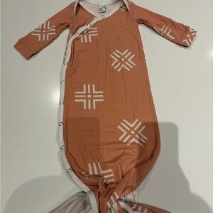 Copper Pearl Rust Newborn Nightie